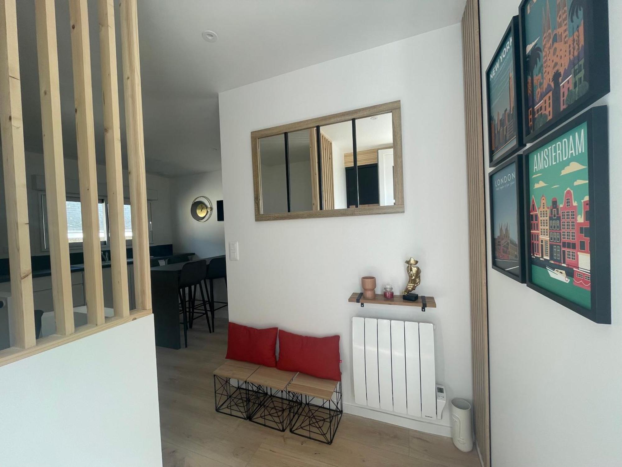 Appartement Tiny House Moderne, Avec Terrasse à Changé Extérieur photo