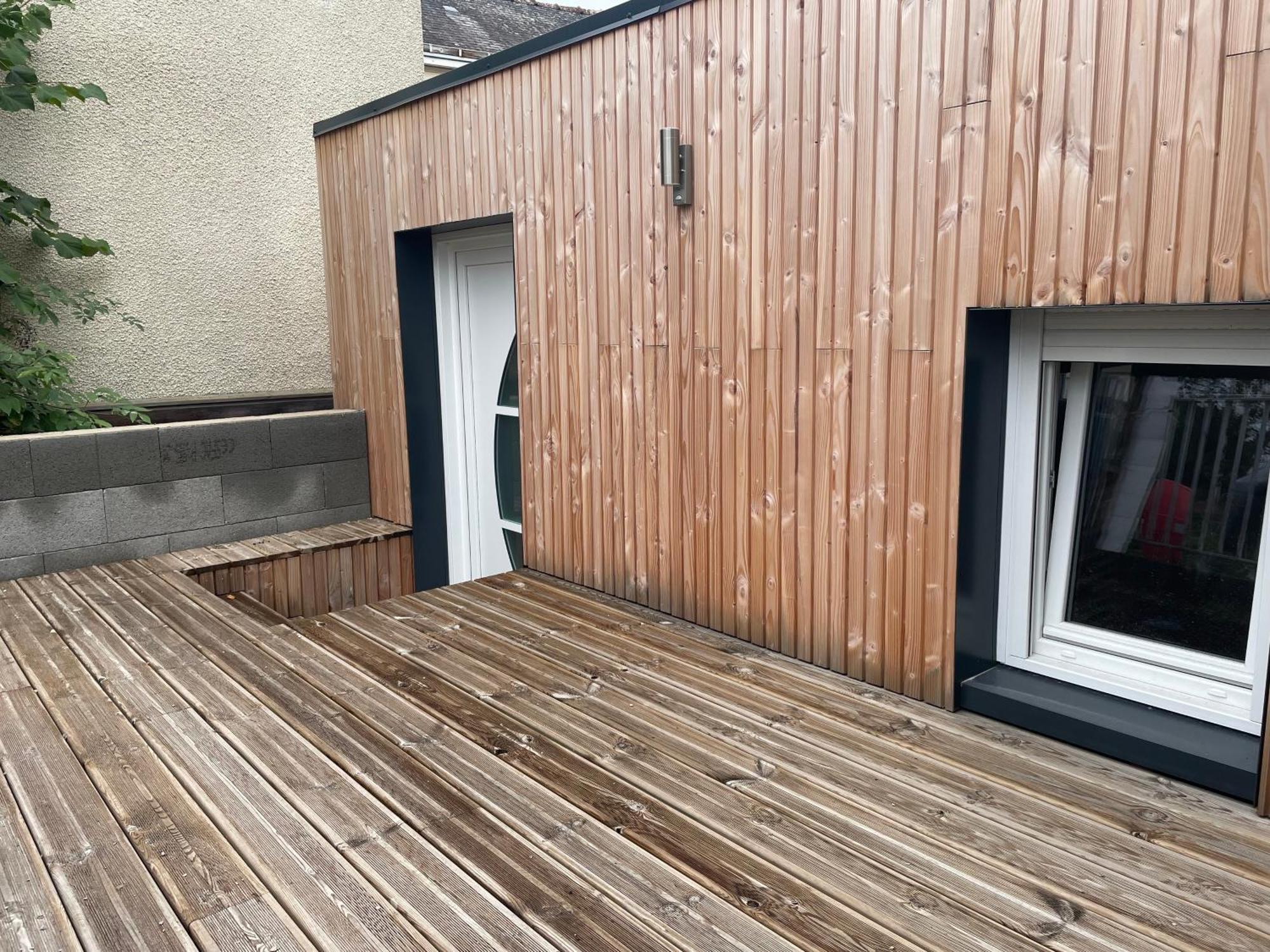 Appartement Tiny House Moderne, Avec Terrasse à Changé Extérieur photo